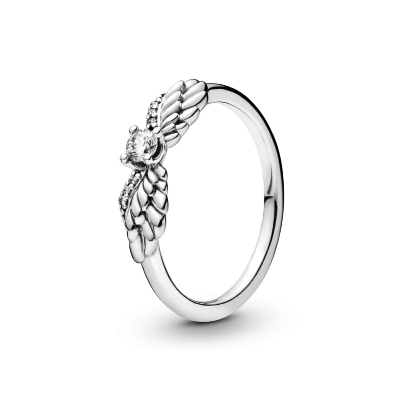 Sparkling Angel Wings Ring