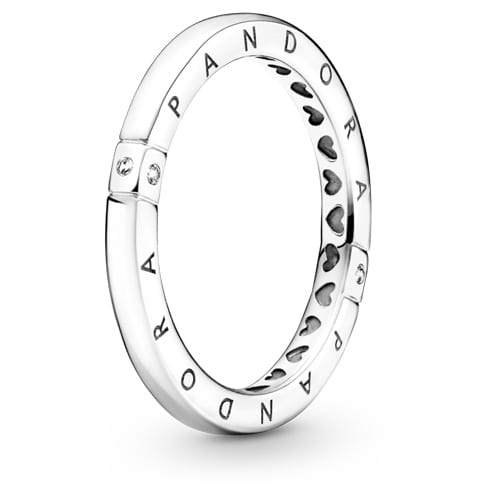 Logo & Hearts Ring