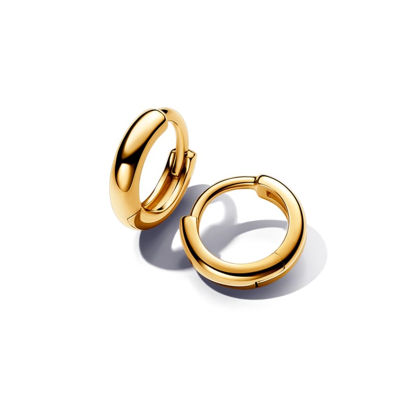 Round Wrap Hoop Earrings