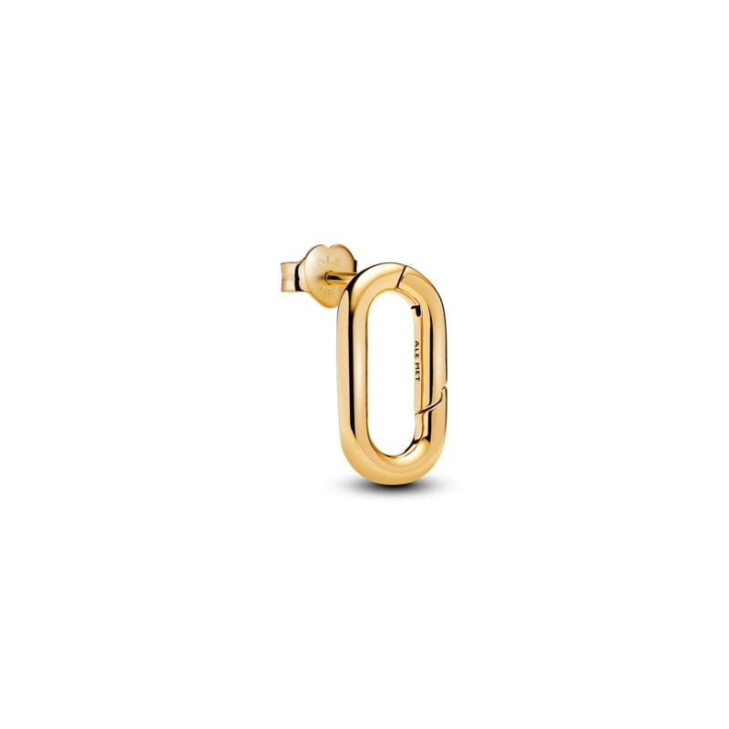 Openable Stud Earrings Gold