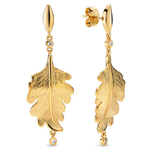 Pandora Shine ™ Oak Leaf Dangle Earrings