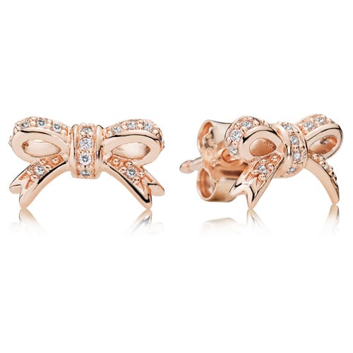 Pandora Rose ™ Sparkling Bow Stud Earrings