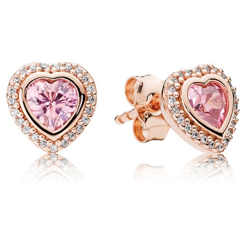 Pandora Rose ™ Sparkling Love Stud Earrings