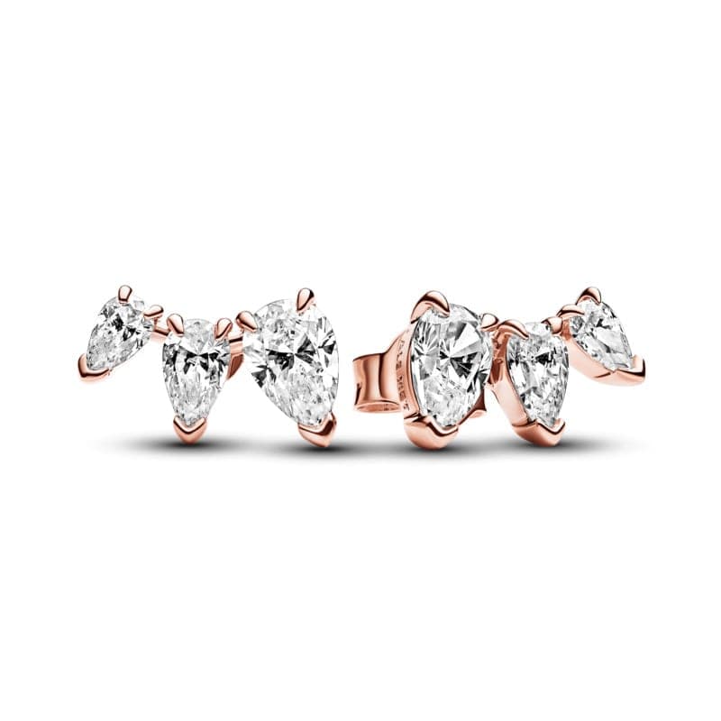 Pandora Sparkling Pear Stud Earrings 282836C01 282836 — photo 1 of 1
