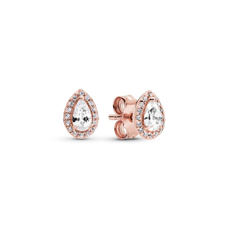 Radiant Teardrops Stud Earrings
