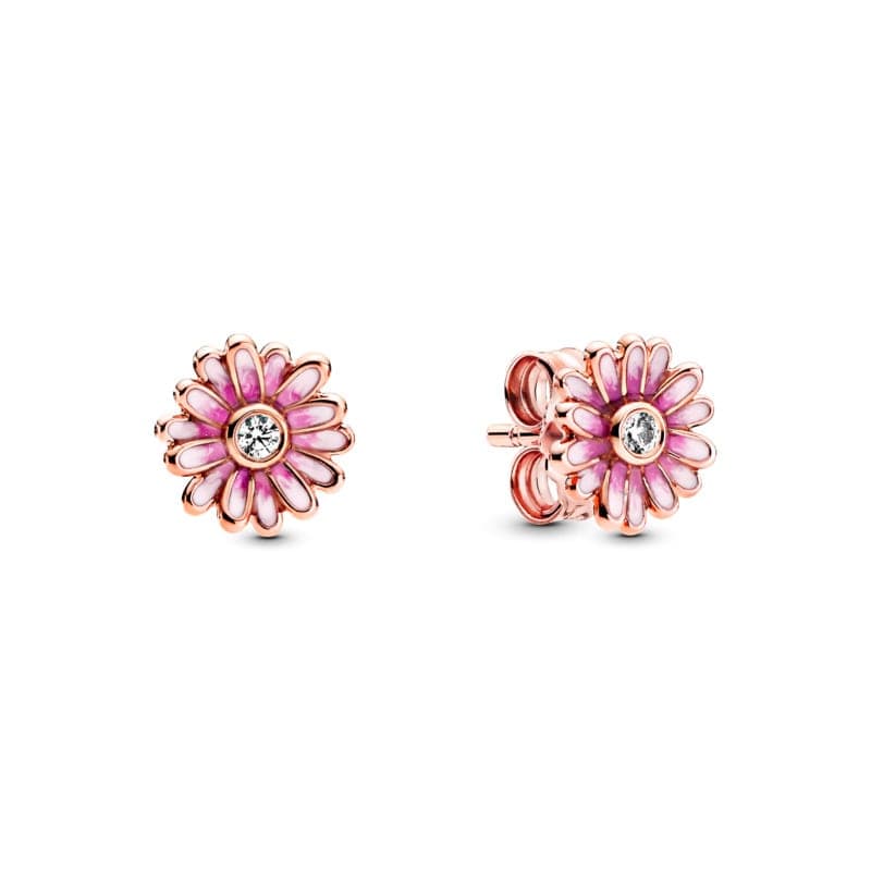 Pandora Pink Daisy Flower Stud Earrings 288773C01 288773 — Foto 1 von 1