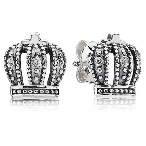 Royal Crown Stud Earrings