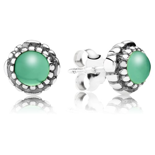 Chrysoprase Bloom Earring Studs