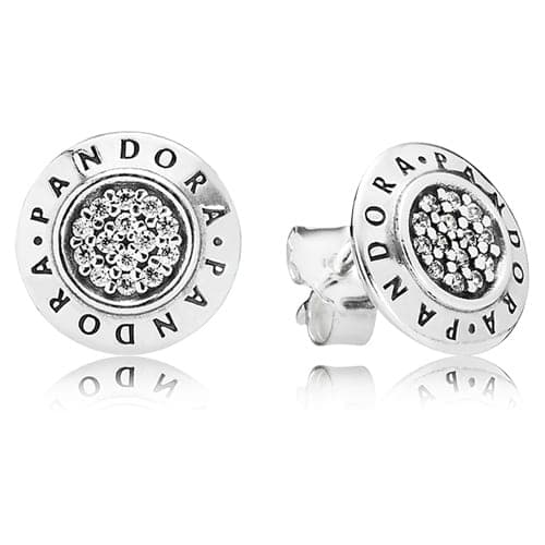 Pandora Signature Earrings 290559CZ 290559C — photo 1 of 1
