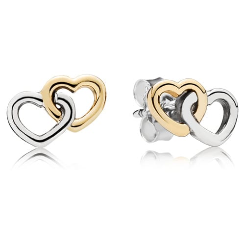 Heart to Heart Earring Studs