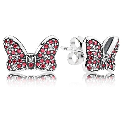 Pandora Disney Minnie's Sparkling Bow Stud Earrings 290578CZR 290578 — Foto 1 von 1
