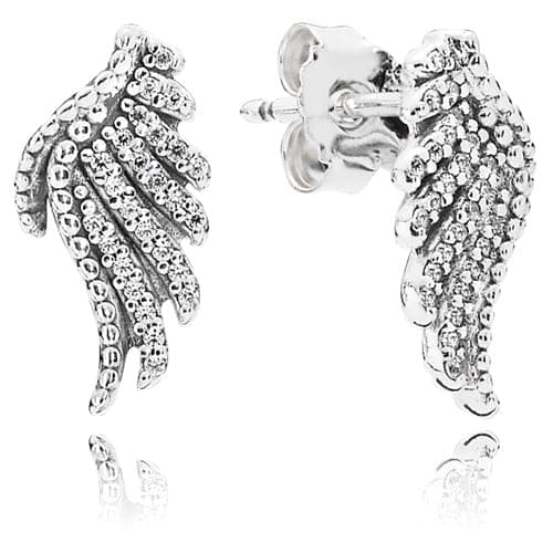 Pandora Majestic Feathers Stud Earrings 290581CZ 290581 — photo 1 of 1