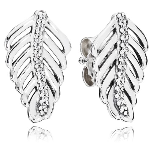 Shimmering Feathers Earrings