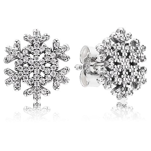 Snowflake Stud Earrings