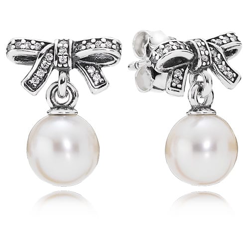 Delicate Sentiments Pearl Drop Earrings