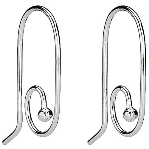 Silver Large Smooth Earring Posts