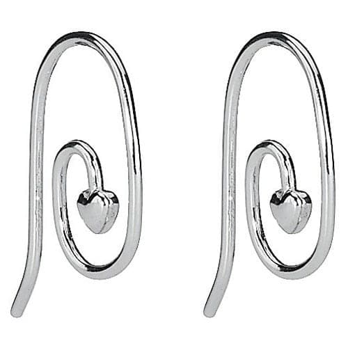 Pandora Silver Medium Heart Earring Posts 290604 — foto 1 de 1