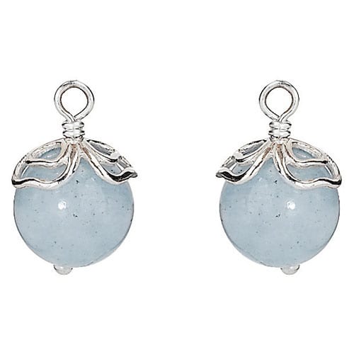 Aquamarine Trinity Earring Charm