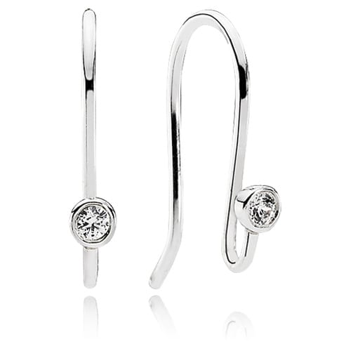 Clear Zirconia Earring Posts