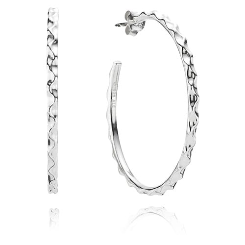 Wave Extra Large Earring Hoop