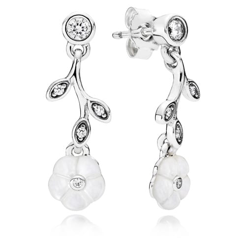 Luminous Florals Dangle Earrings