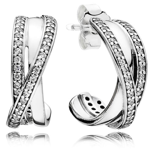 Entwined Hoop Earrings