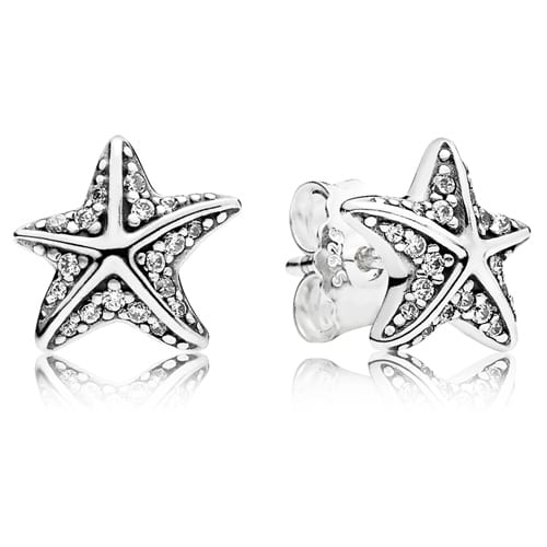 Tropical Starfish Stud Earrings