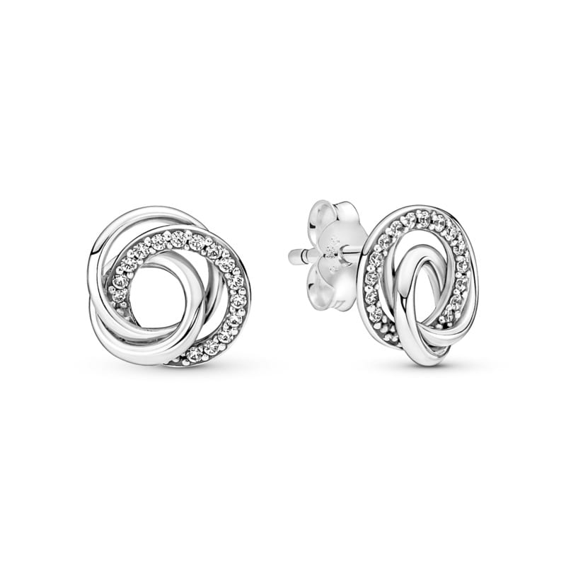 Family Circles Stud Earrings