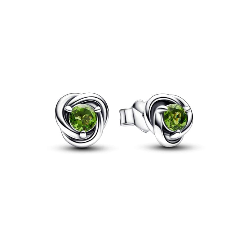 Pandora August Birthstone Eternity Circle Stud Earrings 292334C03 292334 — photo 1 of 1