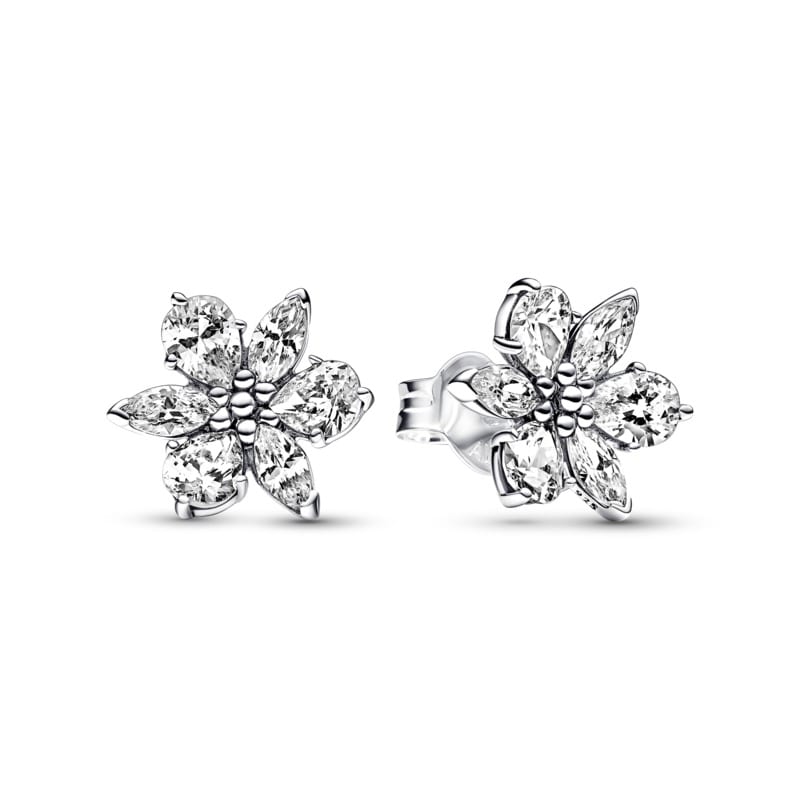 Sparkling Herbarium Cluster Stud Earrings
