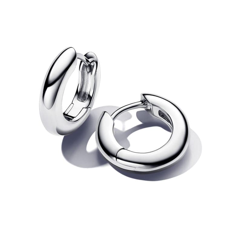 Pandora Round Hoop Earrings 293320C00 293320 — Foto 1 von 1