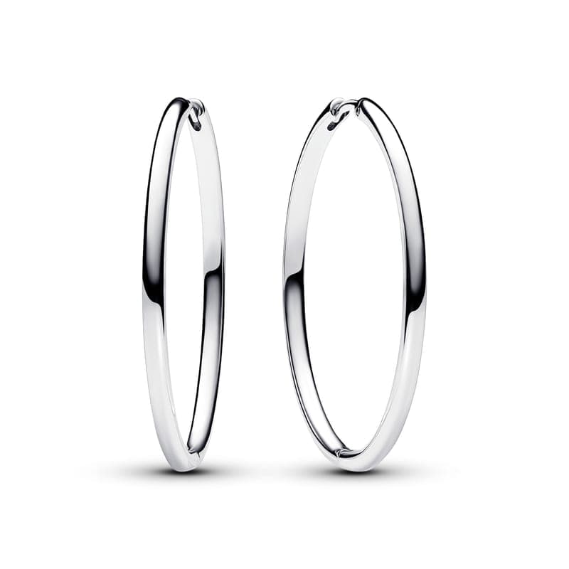 Pandora Moments 40 mm Charm Hoop Earrings 293336C00 293336 — photo 1 sur 1