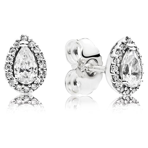 Radiant Teardrops Stud Earrings
