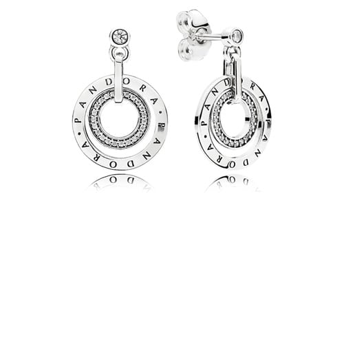 Pandora Circles Drop Earrings