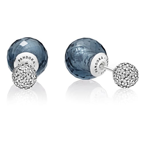 Shimmering Drops Stud Earrings