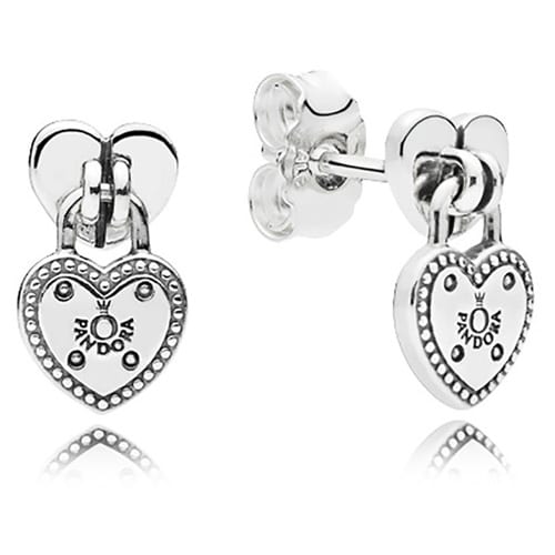 Love Locks Dangle Earrings