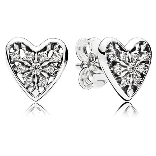 Heart of Winter Stud Earrings