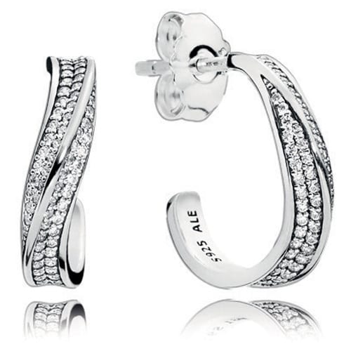 Elegant Waves Earring Studs