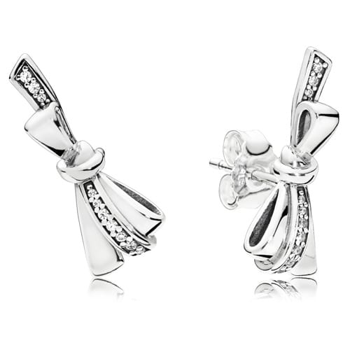 Brilliant Bow Earrings