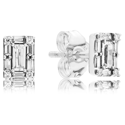 Luminous Ice Stud Earrings