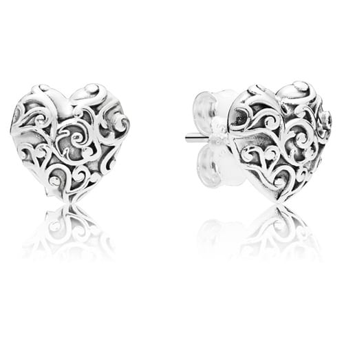 Regal Hearts Stud Earrings