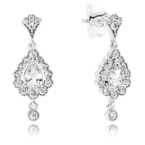 Pandora Heraldic Radiance Drop Earrings 297714CZ 297714 — photo 1 of 1
