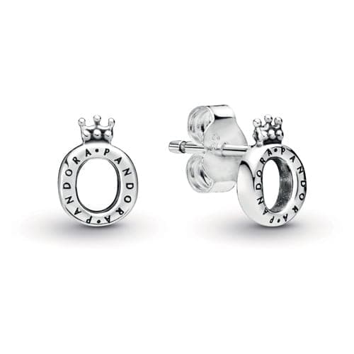 Pandora Polished Crown O Stud Earrings 298295 — photo 1 of 1