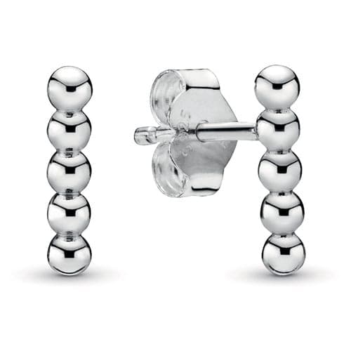 Pandora Row of Beads Stud Earrings 298359 — Foto 1 von 1