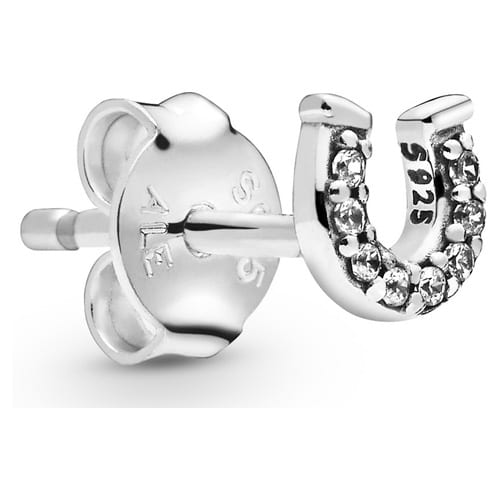 My Lucky Horseshoe Stud Earring