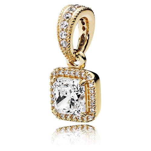 Pandora 14K Gold Timeless Elegance Pendant 350180CZ 350180C — photo 1 of 1