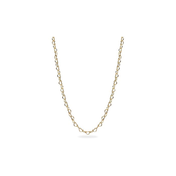 Pandora Era Linked Hearts Chain Necklace