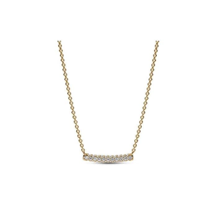 Pandora Timeless Pavé Single-row Bar Collier Necklace 362635C01 362635C0145 — photo 1 of 1