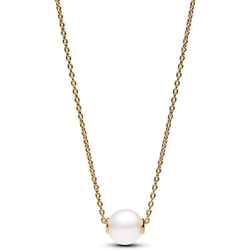 Pandora Gold Freshwater Pearl Necklace 363167C01 363167 — photo 1 of 1