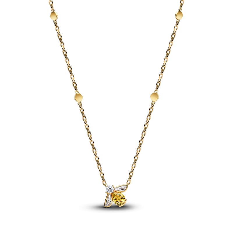 Honey Bee Pendant Necklace